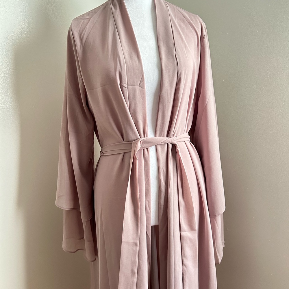 Chiffon open abaya
